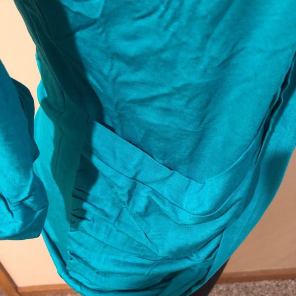 Teal Flyaway Cardigan - Picture 4 of 5